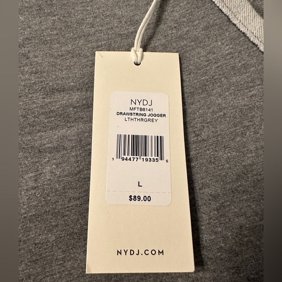 Forever Comfort by NYDJ Drawstring Joggers - NWT - Size L - Picture 7 of 12